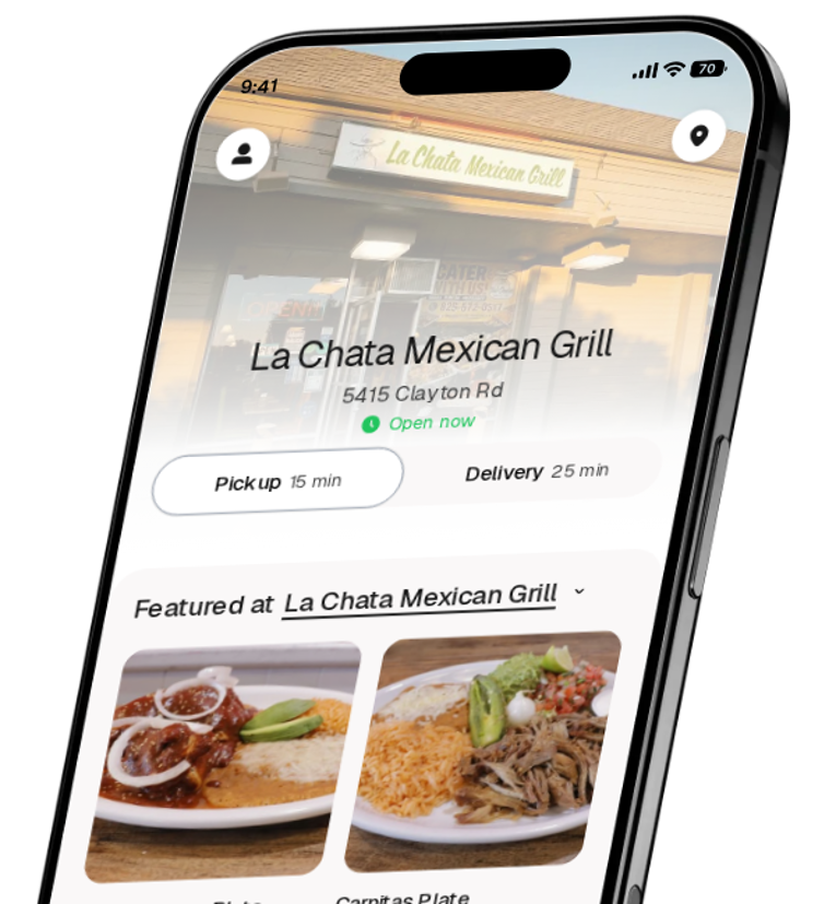 La Chata Mexican Grill app preview
