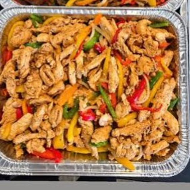 Chicken Fajitas.