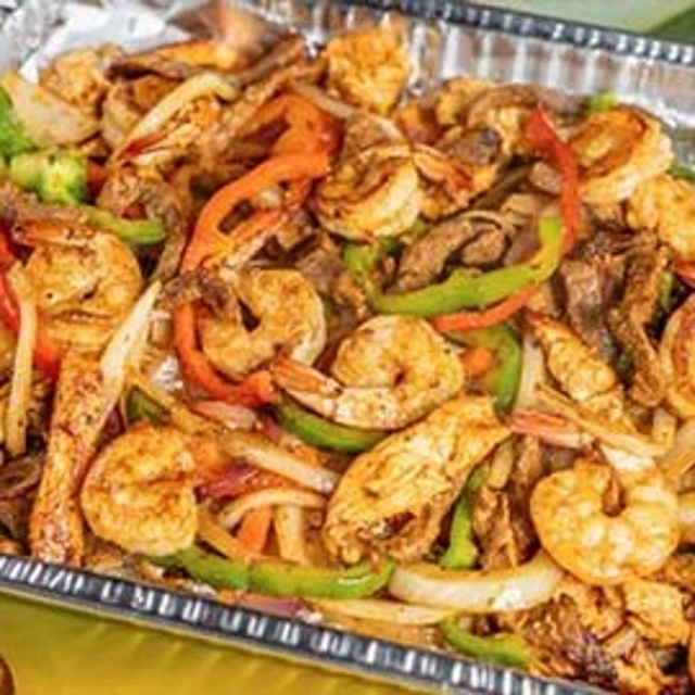 Shrimp Fajitas.
