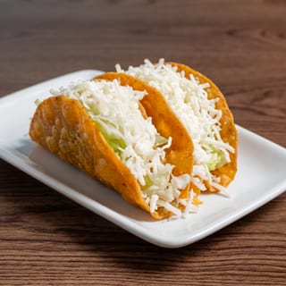 2 Crispy Chicken Tacos Plate