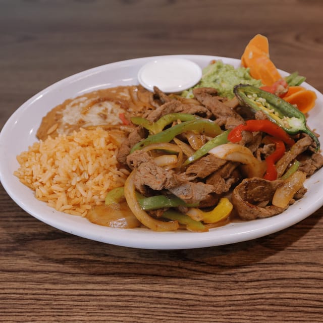 Carne Asada Fajitas.