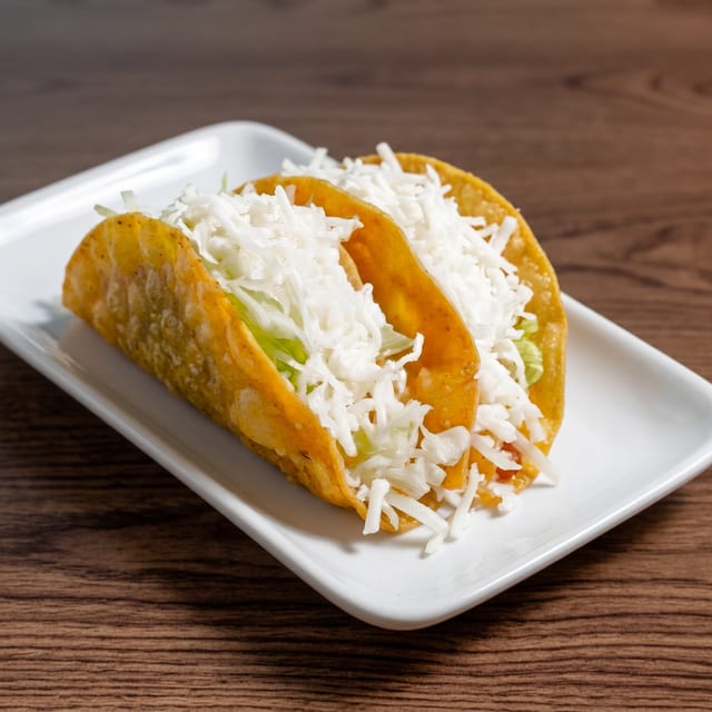 Crispy Ground Beef Tacos.