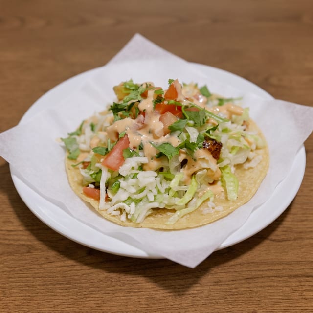 Fish or Shrimp Taco.