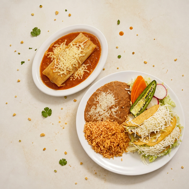 Mix & Match 3-Item Plate.